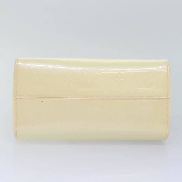 LOUIS VUITTON Monogram Vernis Maple drive Hand Bag Perle M91376 LV Auth 94859 - Picture 5 of 16